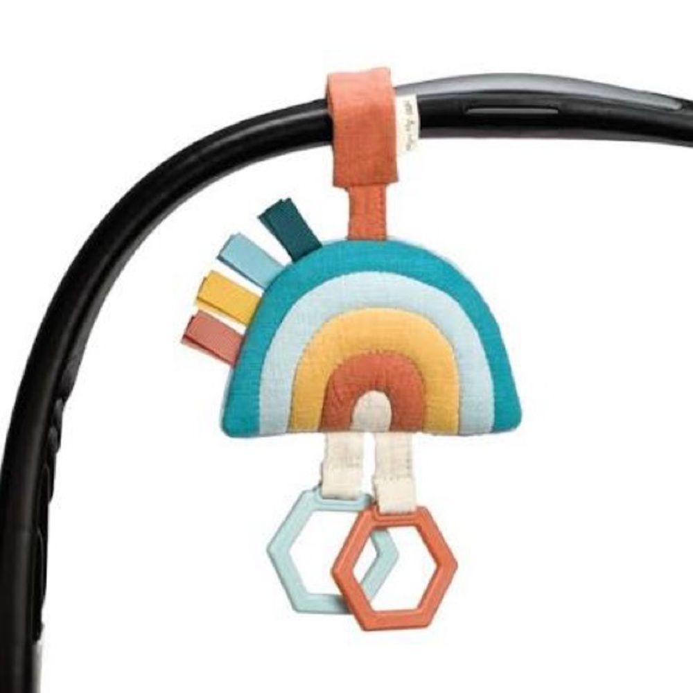 NWT Itzy Ritzy Rainbow Ritzy Jingle Rattle Toy - Multicolor - Picture 4 of 4
